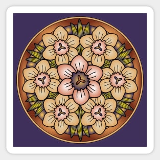 Floral Mandalas 038 (Style:221) Sticker